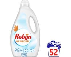 Robijn -Vloeibaar Wasmiddel - Stralend Wit - 52 wasbeurten