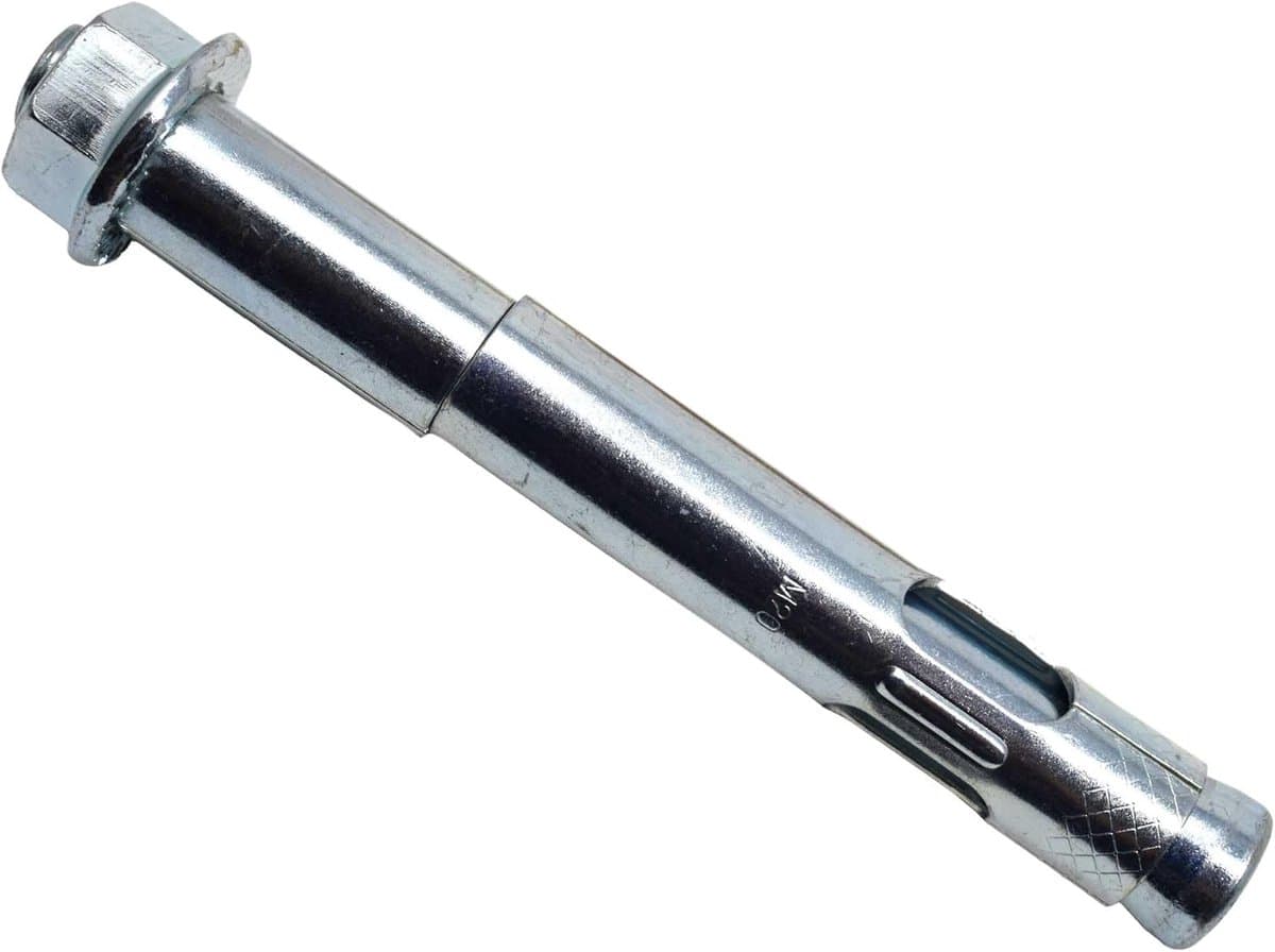Zeskantmoer mouw anker - Bouten ankers - Zware bevestiging - Hoge sterkte - M20 x 151mm - Zilver — afbeelding 1
