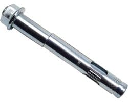 Zeskantmoer mouw anker - Bouten ankers - Zware bevestiging - Hoge sterkte - M20 x 151mm - Zilver — afbeelding 1