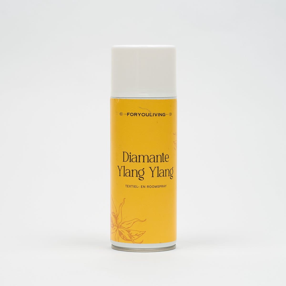 Foryouliving Textielspray Diamante Ylang Ylang 400ml - Roomspray & Interieurspray - Textielverfrisser & Kledingverfrisser — afbeelding 1