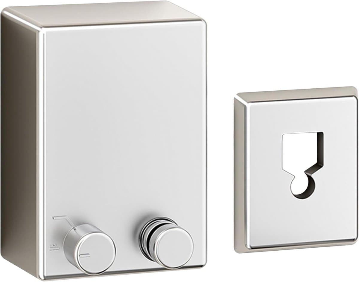 Intrekbare Waslijn - Kleding Droogrek - Binnen Ophangen - 4.2 Meter Uittrekbaar - 120x85x60mm - Zilver — afbeelding 1