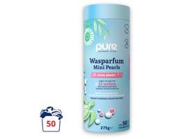 Pure Laundry Club Wasparfum Mini Pearls - Pure Berry - 50 Wasbeurten - Luxe Geurbooster van Bessen & Witte Muskus - Tot 12 Weken Frisse Was - 100% Plasticvrij, Natuurlijk & Vegan Wasparels - Geurparels Wasmachine