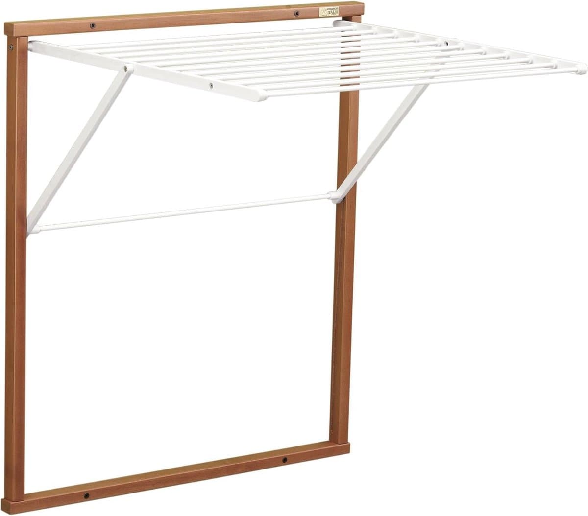 Equivera Wanddroogrek - Wanddroogrek Inklapbaar - Droogrek - Wand Droogrek - Wasrek Hangend - Schuifbaar — afbeelding 1