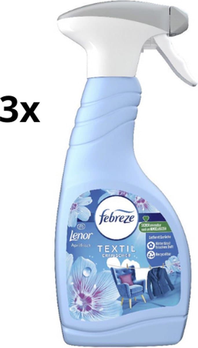 Febreze Spring Awakening Textielverfrisser - 3 x 500 ml - Voordeelverpakking — afbeelding 1