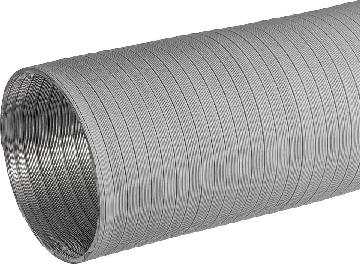 120 mm / 15 m wit aluminium flexibele slang - ventilatieslang afvoer Ø 120 mm — afbeelding 1