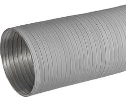 120 mm / 15 m wit aluminium flexibele slang - ventilatieslang afvoer Ø 120 mm