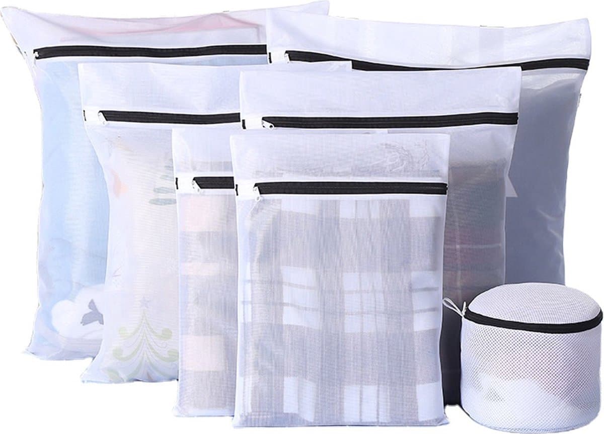 Knaak 2 In 1 Waszakken - Waszak + Packing Cube - Set Van 7 - Bescherm Je Was - Ook Travel Organizer — afbeelding 1