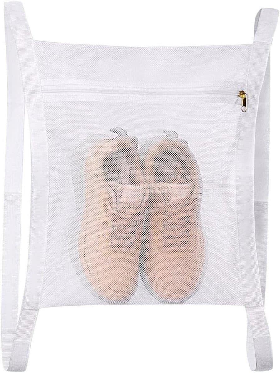 Herbruikbare Was- en Droogzak voor Sneakers, 35 x 40 cm, Geschikt voor Droger, Met Rits en Schoenband, Ideaal voor Wassen en Drogen van Sportschoenen en Kleding — afbeelding 1