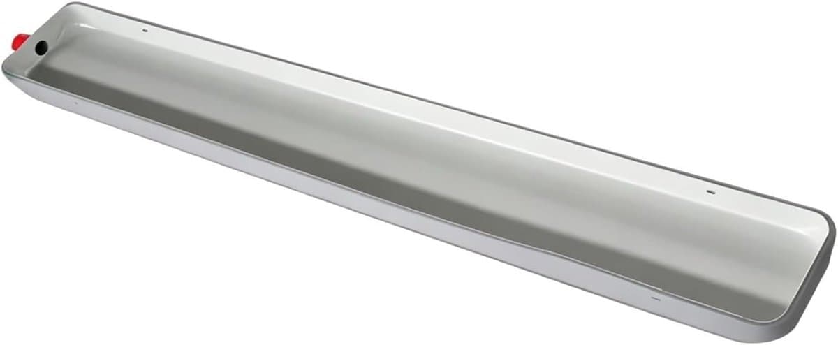 Condenswaterbak Airco - Lekbak Binnenunit - Waterschade Voorkomen - Geïntegreerde PE-Isolatie - 90x12x3 cm - Zilver — afbeelding 1