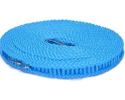 Nylon Waslijnen - Droogtouw Kleding - Kleding Drogen - Winddicht Hechtdesign - 3/5/8/10 Meter - Blauw