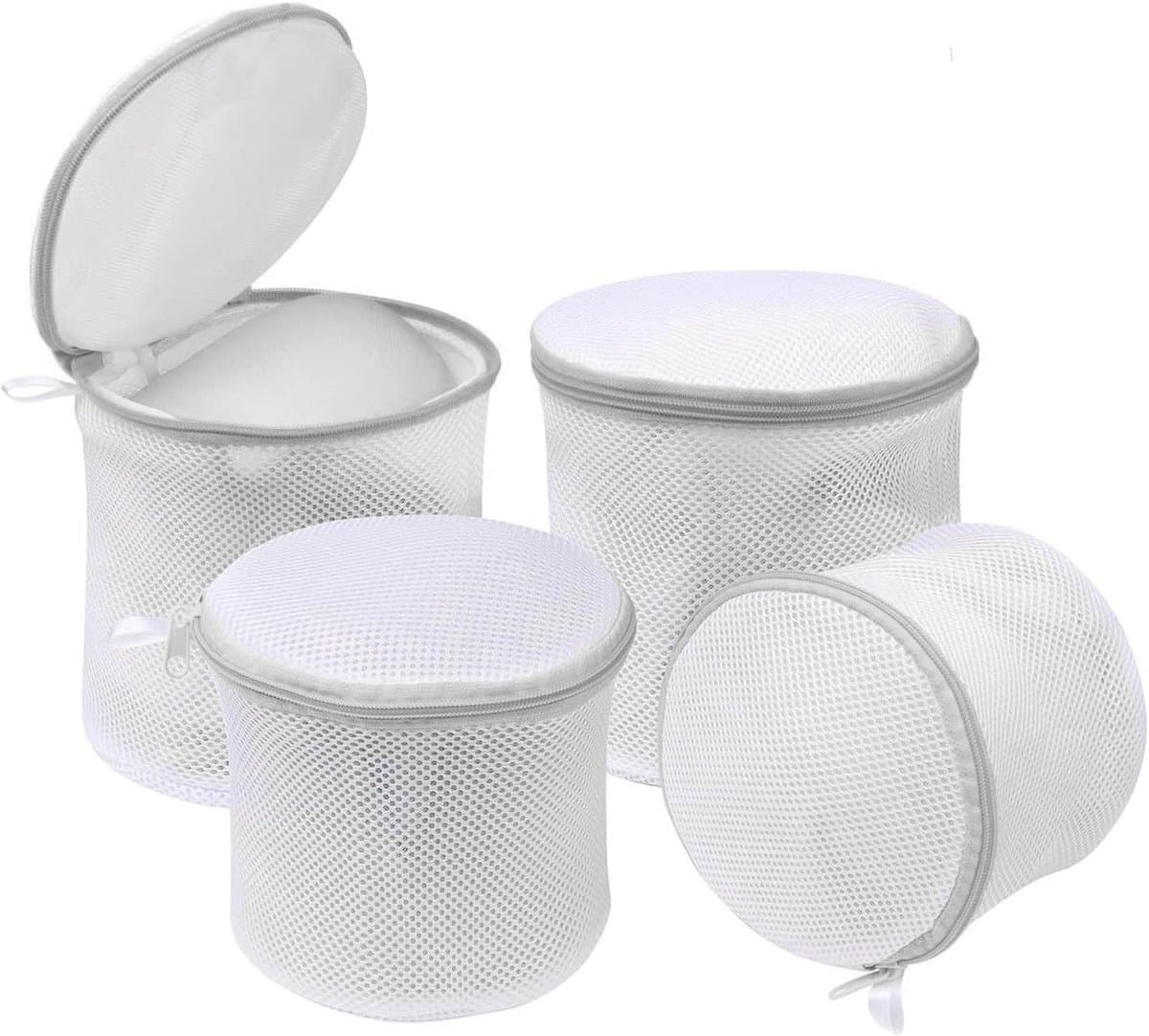 4 stuks beha-waszak met ritssluitingen, mesh waszakken voor bh's, ondergoed voor bh's/ondergoed/sokken/intimates — afbeelding 1