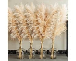 natuurlijke pampastelen, hoge decoratie, voor bruiloft, feest