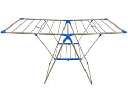 Droogrek - Wasrek - 15m drooglengte - Inklapbaar - Licht(1.9kg) - RVS