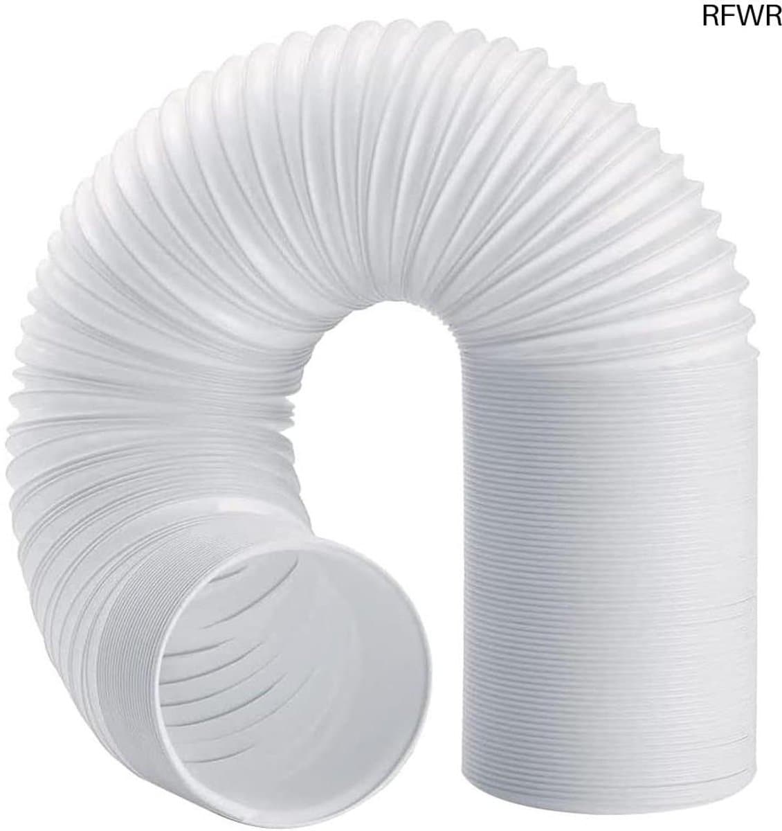 RFWR® Afvoerslang 130 mm voor Airconditioning en Ventilatie - 2 m Intrekbaar PVC — afbeelding 1