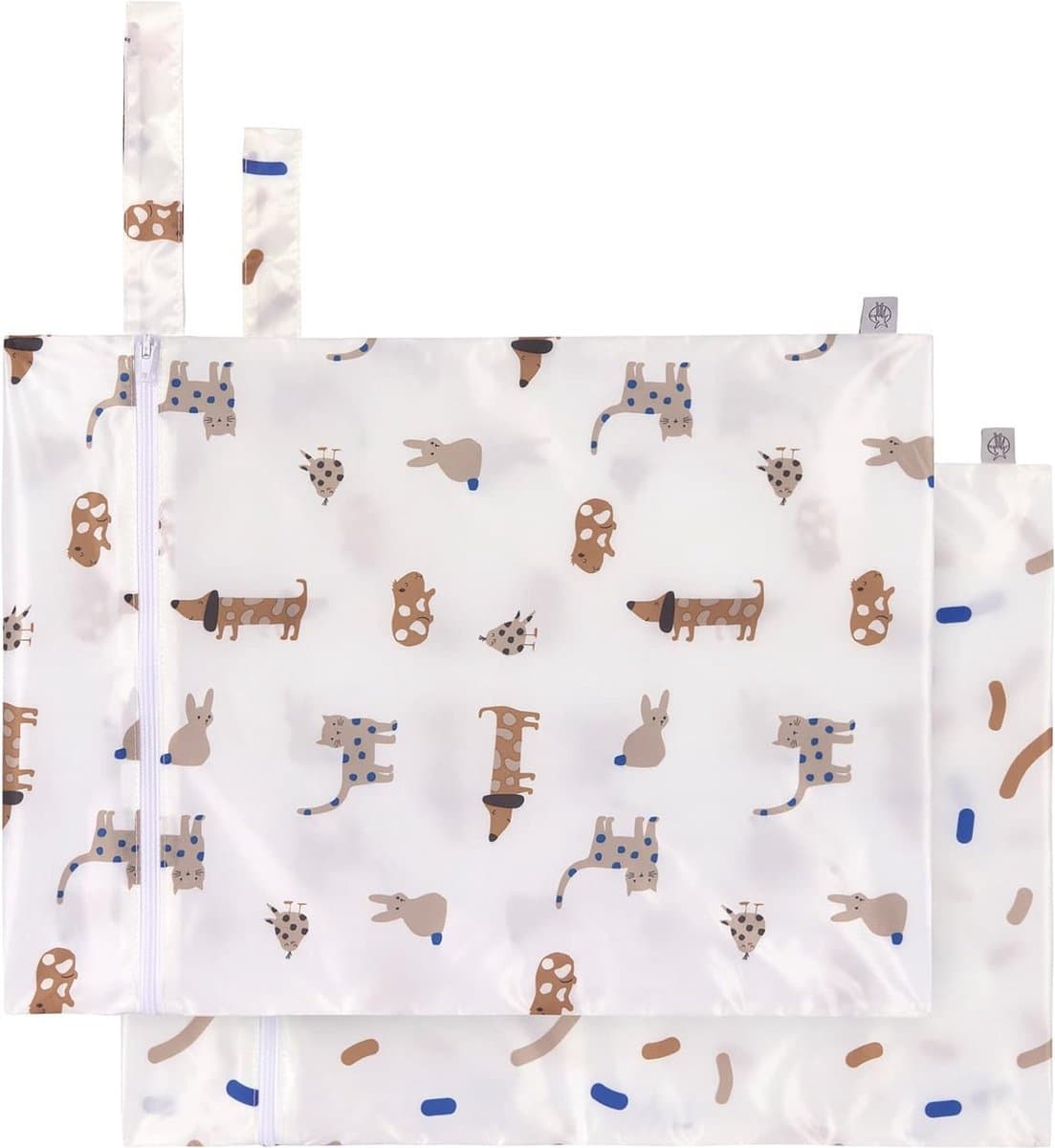 Herbruikbare natte tas 2 stuks/natte tas — afbeelding 1