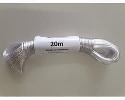 Waslijndraad 20Mx2,4mm met staalkern — afbeelding 1