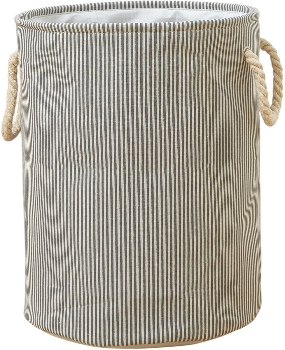 Lexorion - Wasmand - Wasmand Inklapbaar - Opvouwbare Wasmanden - 35 x 40 cm – Stijlvolle en Ruimtebesparende Wasmand voor Optimale Wasorganisatie - Engelse Stijl Wasmanden — afbeelding 1