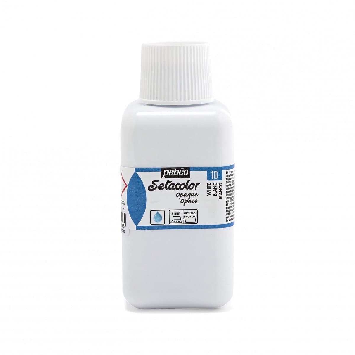 Fabric paint Setacolor 250ml – 10 titanium white — afbeelding 1