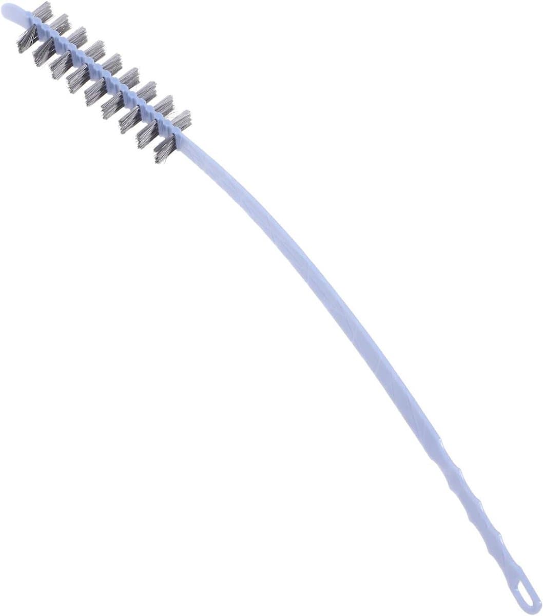 Wasmachine Borstel - Spleet Reiniger - Diepe Reiniging - Verlengd Handvat - 60 cm Lengte - Grijs — afbeelding 1