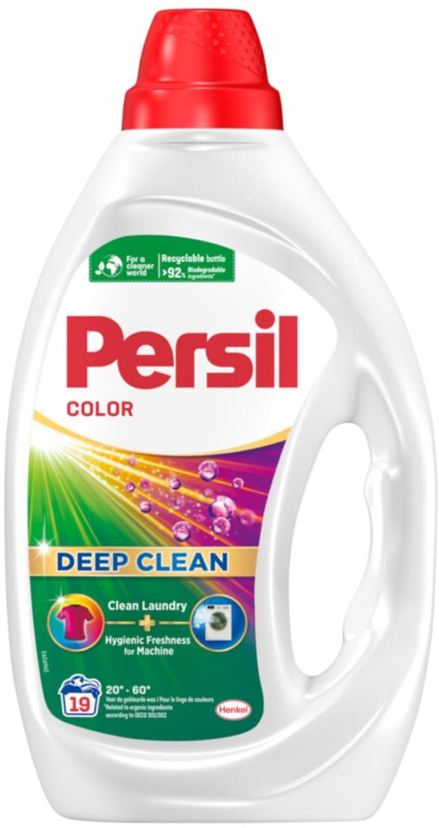 Persil Wasmiddel Gel Color 19 Wasbeurten Gekleurde was - 855 ml — afbeelding 1