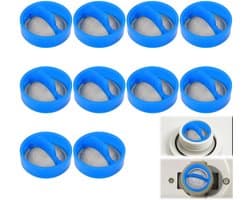 10 stuks, wasmachinefilter, wasmachineslangfilter, inlaatklepfilter, gaas, wasmachine-onderdelen vervangings- en reparatieset, geschikt voor automatische wasmachine-accessoires