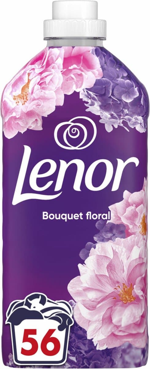 8x Lenor Wasverzachter Bloemenboeket 56 Wasbeurten 1176 ml — afbeelding 1