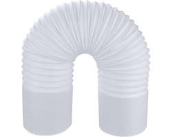 Airco Afvoerslang - Ventilatieslang Mobiel - Ruimte Koelen - Geoptimaliseerde Luchtstroom - 15 Cm Diameter - Wit