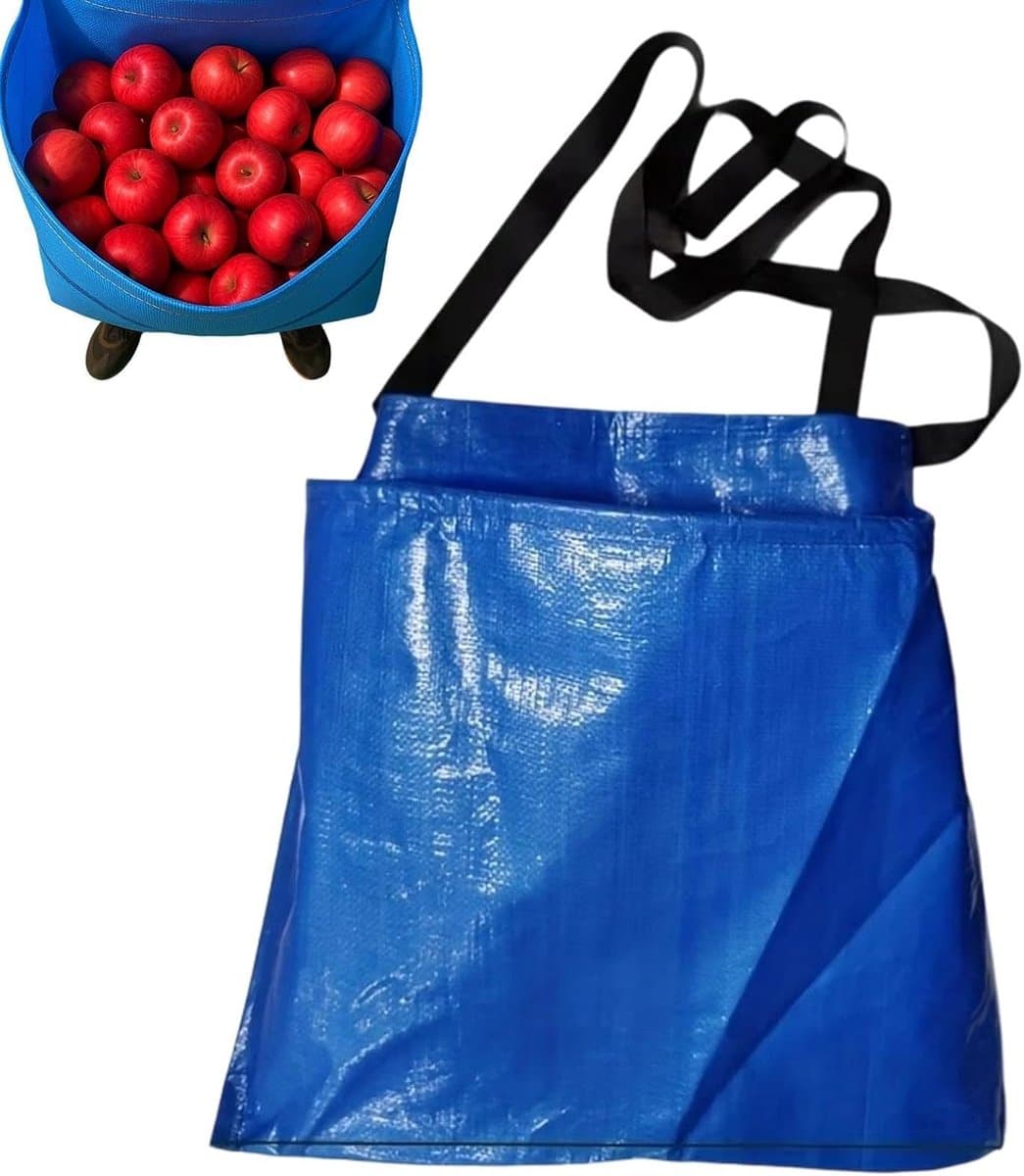 Oogstschort met Zak - Heuptas Tuinieren - Oogsten en Bewaren - Praktische Opvangzak - 40x40cm - Niet gespecificeerd — afbeelding 1