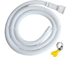 Vaatwasser Afvoer Verlengstuk - Lekvrije Verlengslang - Water Afvoeren - Flexibele Elastische Adapter - 2-3 meter - Grijs