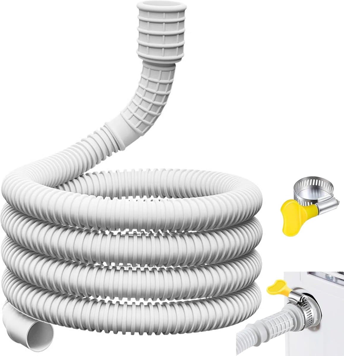 Flexibele Afvoerslang voor Airco en Luchtontvochtiger, Op Maat Te Knippen — afbeelding 1