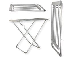 Elektrisch Droogrek - Wasrek Inklapbaar - Aluminium