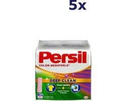 Persil Megaperls Color Waspoeder - Poeder Wasmiddel - Voordeelverpakking - 5 x 17 wasbeurten