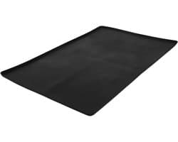 Lekbak Condenswater - Wateropvangmat - Apparaat Beschermen - Opstaande Rand - 60 x 40 cm - Zwart