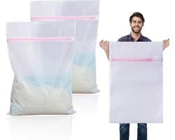 Grote Waszakken 60 x 90 cm - Ideaal voor Wasmachine, Voor Gordijnen, Jassen en Handdoeken