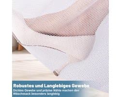 Wasnet Set - Wit - 90 x 110 cm - Duurzaam en Herbruikbaar - Voor Delicate Kleding