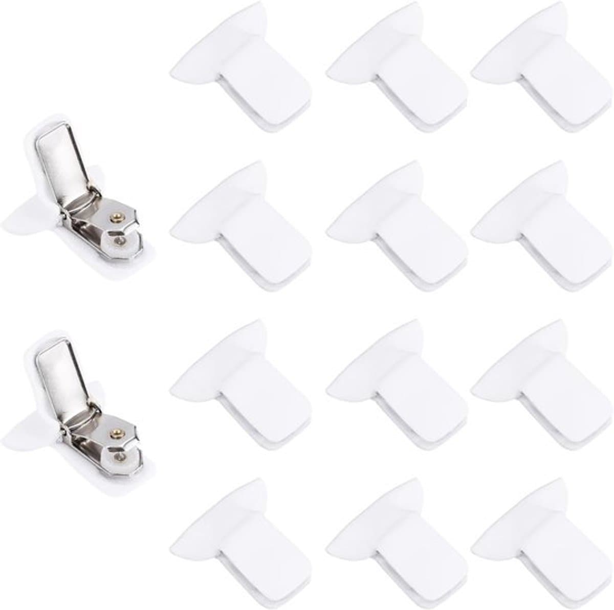 14st Dekbedclips voor Binnen - Snel Dekbedovertrekbevestigingen - Sterke Gevoerde Clips - Quiltclips en Dekbeddrukknopen - Beddengoedaccessoires om te Voorkomen dat het Dekbed Verschuift — afbeelding 1
