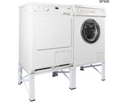 RFWR® Dubbel onderstel voor wasmachine en droger - Verhoging voor optimale werkhoogte
