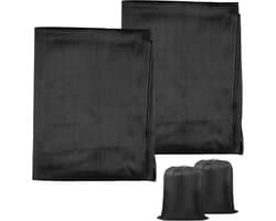 2pcs Grote Waszakken - Trekkoord Waszak - Reis Waszakken voor Vuile Kleding - Trekkoord Waszak voor Thuis/Op Reis/Vakantie/Camping/Camper/Dorm - Machine Wasbaar (70)