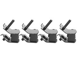 Anti-vibratie voetkussen set voor generatoren en compressoren - 4 stuks