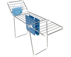 Goodivery ® Opvouwbare Wasdroger met Vleugels en Accessoires, 196 x 90 x 63 cm