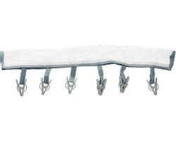 Silvergear Accessoires voor Elektrische Droogtoren - Hanger met wasknijpers - Droogtoren - Grijs