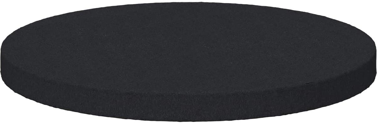 vidaXL - Meubelpoot - Pads - 2 - pcs - Zwart - Ø - 30 - x - 2 - mm - EVA — afbeelding 1