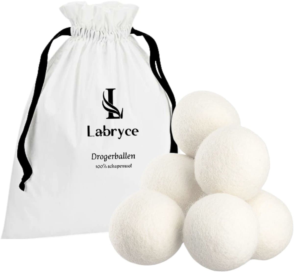 Labryce - Drogerballen – 6 Stuks – Wollen Drogerballen 7 cm — afbeelding 1
