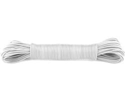 20 meter waslijn voor buiten - scheurvast en duurzaam, perfect voor huishouden, tuin en camping