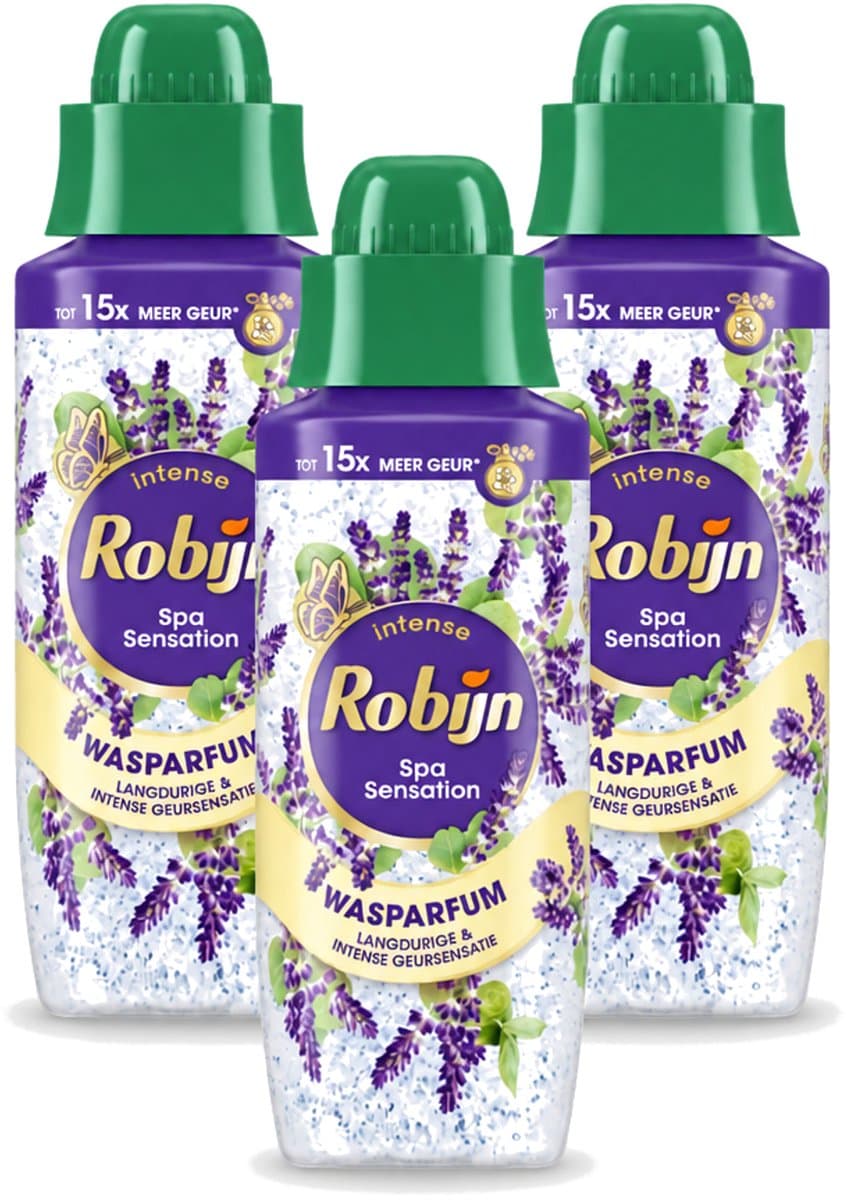 3 x Robijn – Wasparfum – Intense Spa Sensation – 342 ml - Voordeelverpakking - 3 stuks — afbeelding 1
