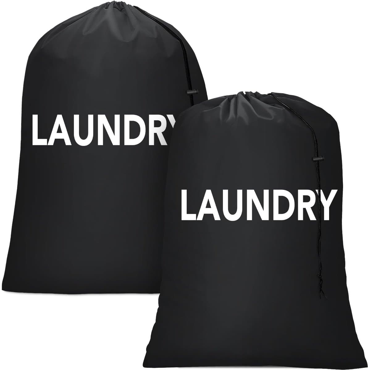 Dailygoods - 2 Stuks Draagbare Waszakken met Trekkoord voor Reizen en Sport — afbeelding 1