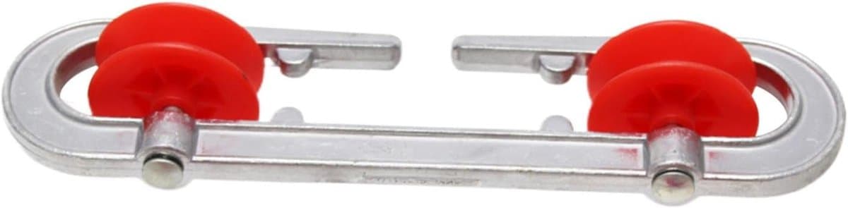 Waslijnspreider - Waslijnscheider spanner - Waslijn organiseren - Aluminium roestvrij - 185 cm lengte - Metaal — afbeelding 1