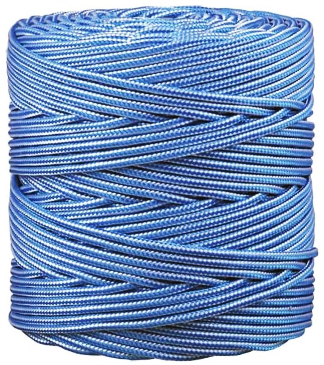 Solidchoice - Waslijn voor Binnen en Buiten, 100m Polypropyleen, Blauw — afbeelding 1