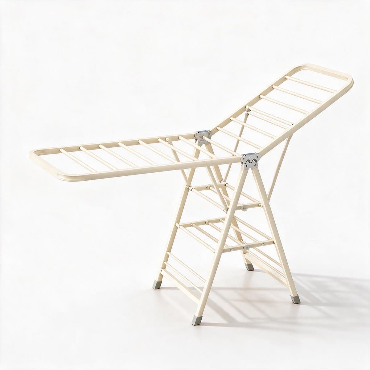 ProductXpert DryPro™ - Wasrek - Droogrek Inklapbaar - Opvouwbaar - 180 cm - Beige — afbeelding 1