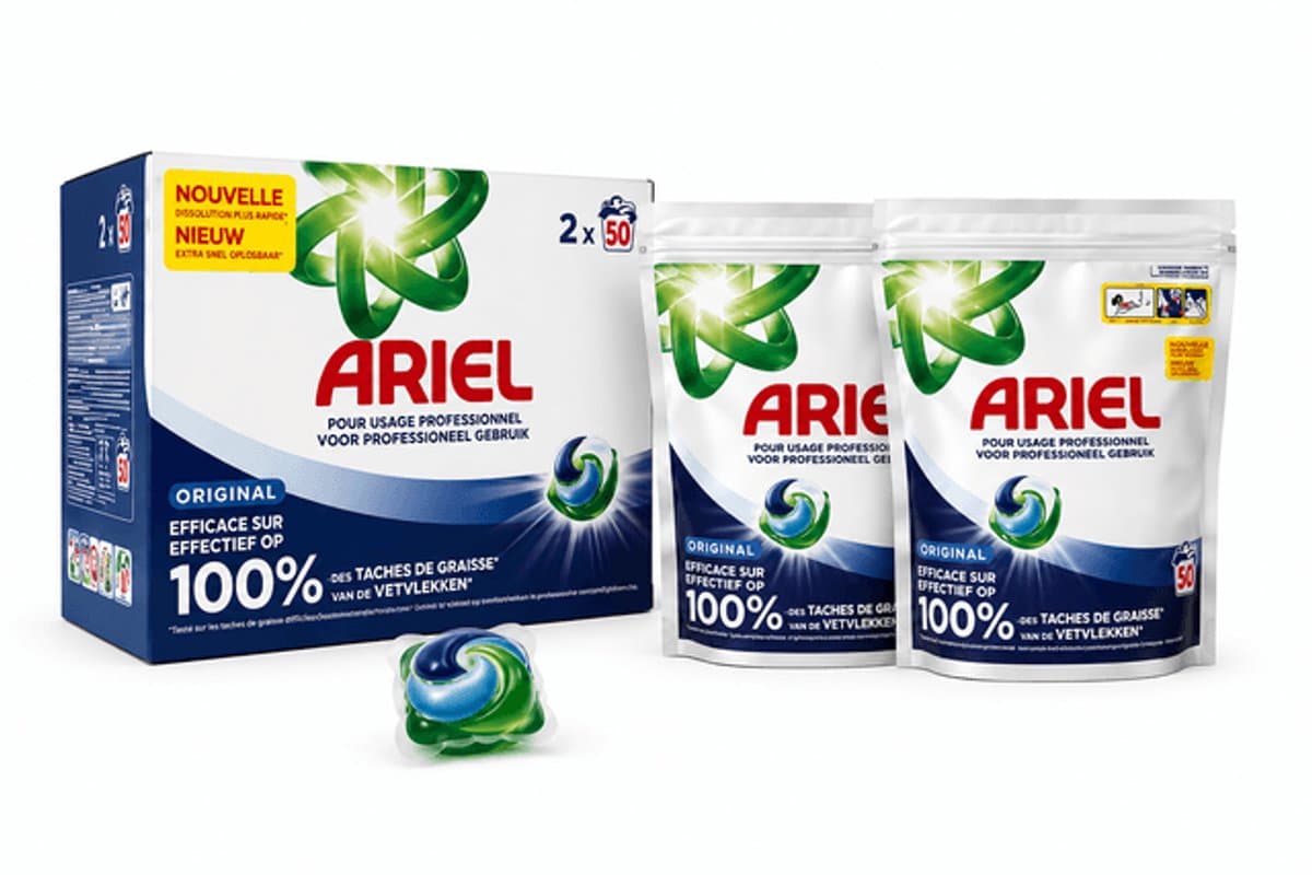 Ariel Pro Pods Regular 2 x 50 Stuks - 100 Wasbeurten - Voordeelbox — afbeelding 1